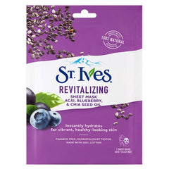 St.Ives Revitalizing Blueberry Sheet Mask