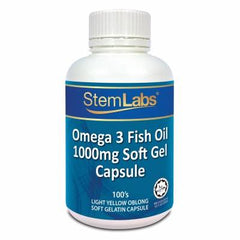 StemLabs Omega 3 Fish Oil 1000mg Capsule