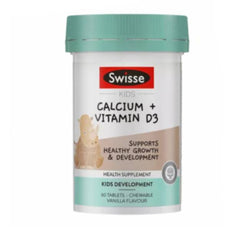Swisse Kids Calcium + Vitamin D3 Chewable Tablet