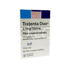 Trajenta Duo 2.5/500mg Tablet