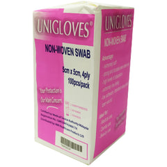 Unigloves Non-Woven Swab 5x5