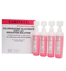 Ain Medicare Unirins CG (Chlorhexidine Gluconate 0.05%) Irrigation Solution