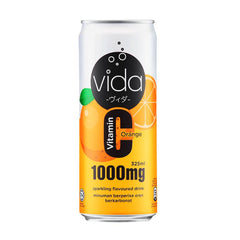 Vida 1000mg Orange Vitamin C Sparkling Drink (Orange)