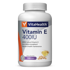VitaHealth Vitamin E 400IU Capsule