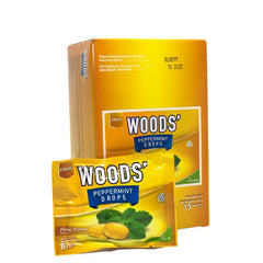 Woods Peppermint Drops Lozenges - Honey Lemon