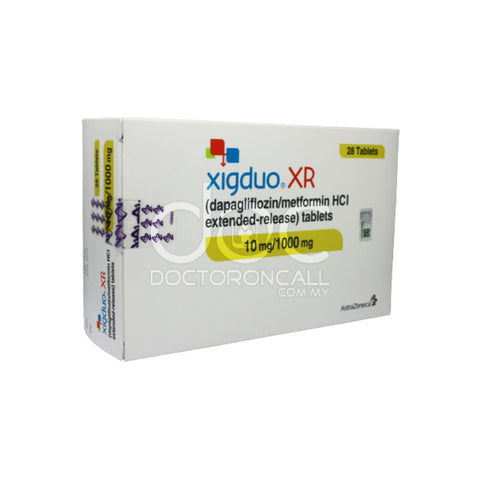 Xigduo XR 10/1000mg Tablet
