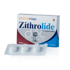 Pharmaniaga Zithrolide 500mg Tablet