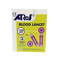 Aros Blood Lancet (Round)