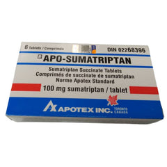 Apo-Sumatriptan 100mg Tablet