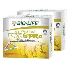 Bio-Life A.B Adult Gold Prebiotics & Probiotics Sachet