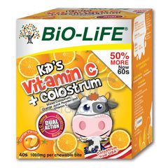 Bio-Life Kid's Vitamin C + Colostrum Tablet