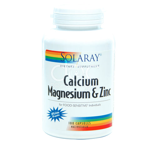 Solaray Calcium Magnesium Zinc Capsule