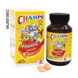 Champs Vitamin C 100mg Chewable Tablets 100s