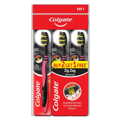 Colgate Zig Zag Charcoal (Soft) Toothbrush