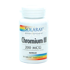 Solaray Chromium III Tablet