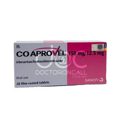 CoAprovel 150/12.5mg Tablet