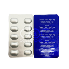 Concor Am 5/5mg Tablet