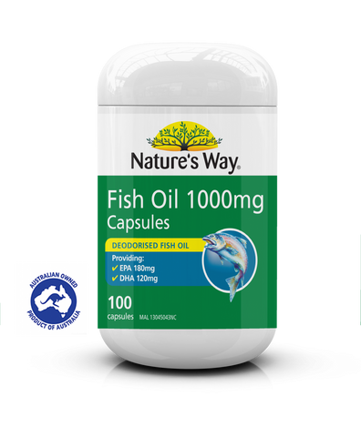 Nature's Way Fish Oil 1000mg Capsule