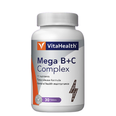 VitaHealth Mega B+C Complex Time Release Nutrition Tablet