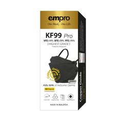 Empro KF99 Pro Copper Oxide Face Mask - Black