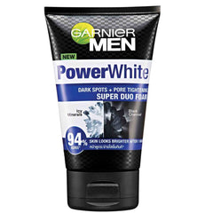 Garnier Men Power White Dark Spots+Pore Tightening Super Duo Foam