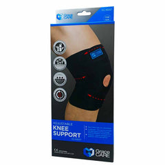 Grace Care Adjustable Knee Support (Black)