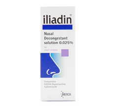 Iliadin 0.025% Decongestant Nasal Drops