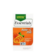 Appeton Essentials Activ-C Vitamin C 250mg Chewable Tablet 60s