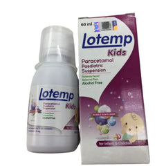 Lotemp Kids 120mg/5ml Paracetamol Suspension