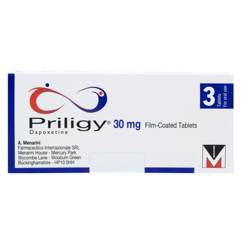 AndSons PE Complete Care Kit (Priligy 30mg + Lidocaine 5% Spray)