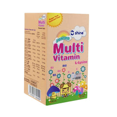 Shine Junior Multivitamin Plus Chewable Tablet (Tutti- Frutti)