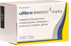 Ultibro Breezhaler 110/50mcg Inhaler