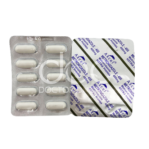 Axcel Metronidazole 400mg Tablet