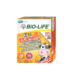 Bio-Life Kid's Vitamin C + Colostrum Tablet