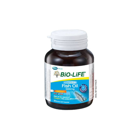 Bio-Life Omega-3 Fish Oil 1000mg Capsule