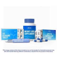 Doctor Approved Two-Step Fat Buster Program: (Weight Loss Injectable + Weight Loss Supplement)