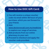 DoctorOnCall Gift Card