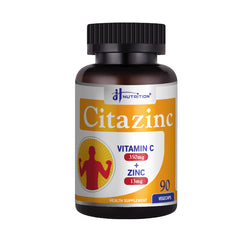 JH Nutrition Citazinc (Vitamin C + Zinc) Vegecap