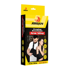 Jordan Arm Sling Premium Breathable Black (Free Size)