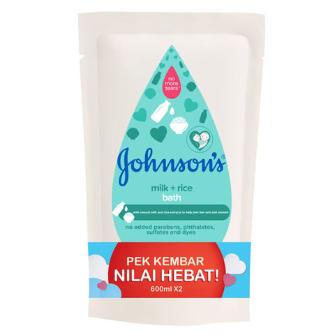 Johnson's Baby Bath Milk + Rice