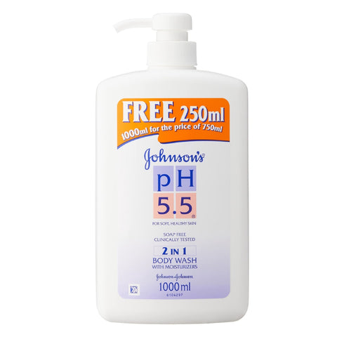 Johnson's pH5.5 Nourishing Body Wash 2-in-1