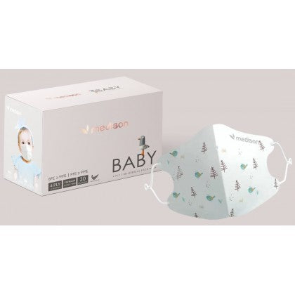 Medison 3D 4 Ply Baby Medical Face Mask 20s