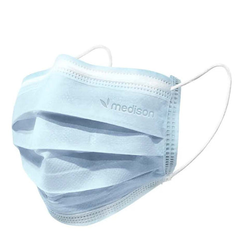 Medison 3 Ply Surgical Face Mask (Blue)