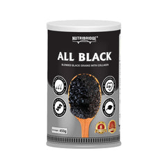 Nutribridge All Black - Blended Black Grains With Collagen