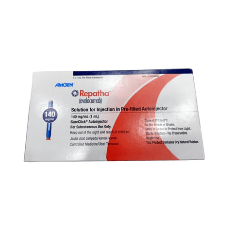 Repatha Evolocumab 140mg/ml Solution for Injection