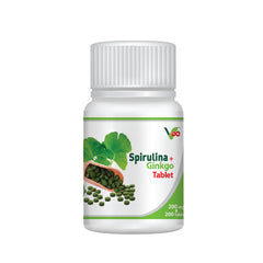 V-Infinity Spirulina + Ginkgo Tablet 200mg Tablet