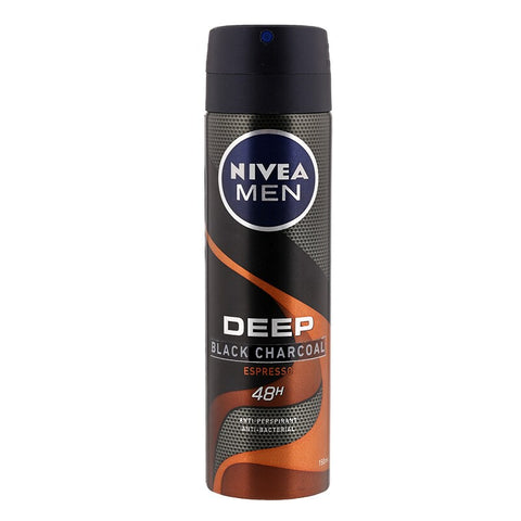 Nivea (Men) Deep Black Charcoal Espresso Body Spray