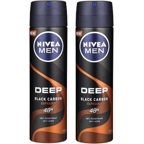 Nivea (Men) Deep Black Charcoal Espresso Body Spray