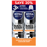 Nivea (Men) Black & White Invisible Ultimate Impact Body Spray