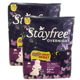 Stayfree Overnight With Wings Pads